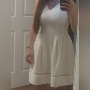 Off white color dress